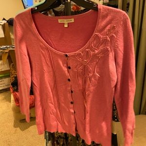 💐 Laura Ashley pink cardigan